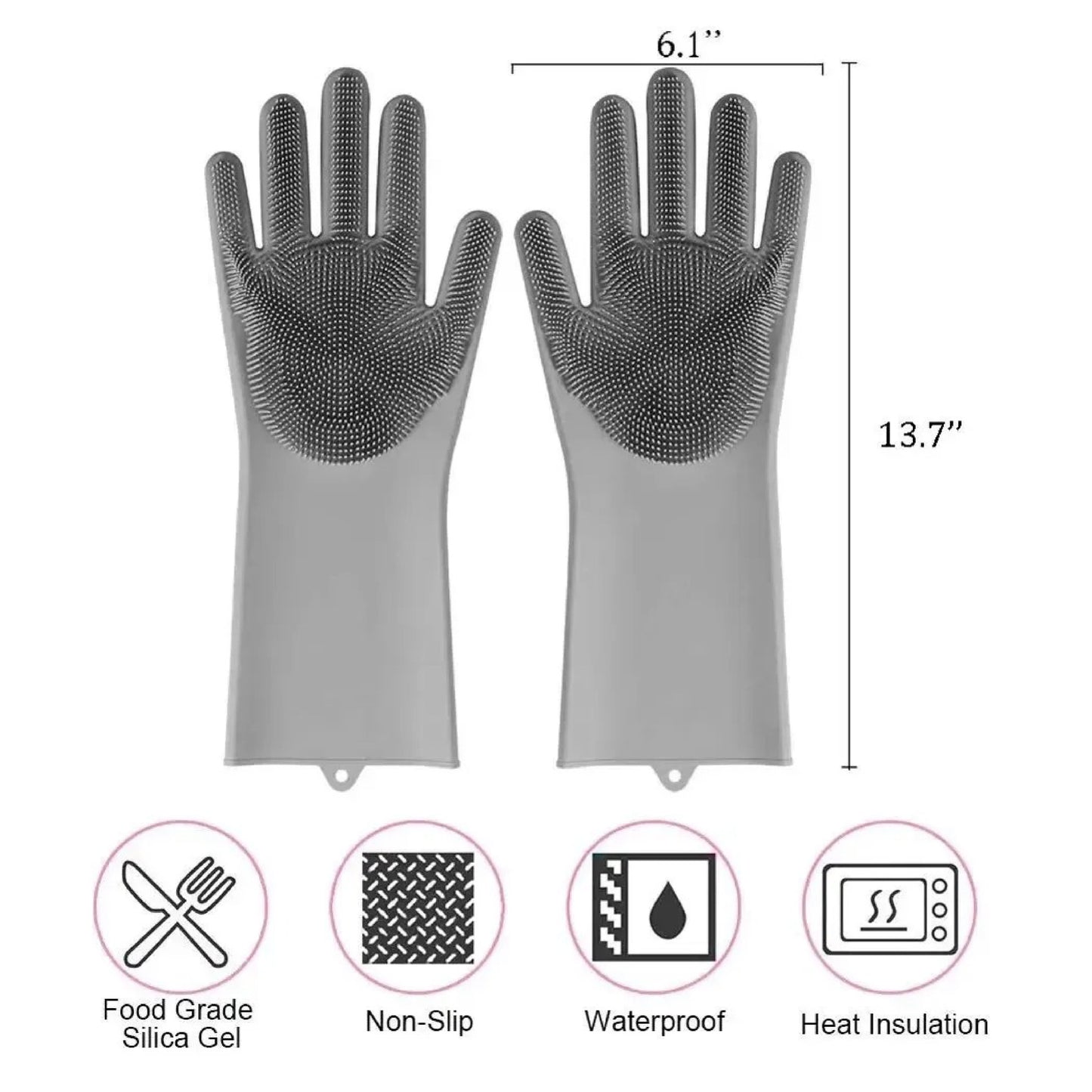 Silicone Kitchen Gloves