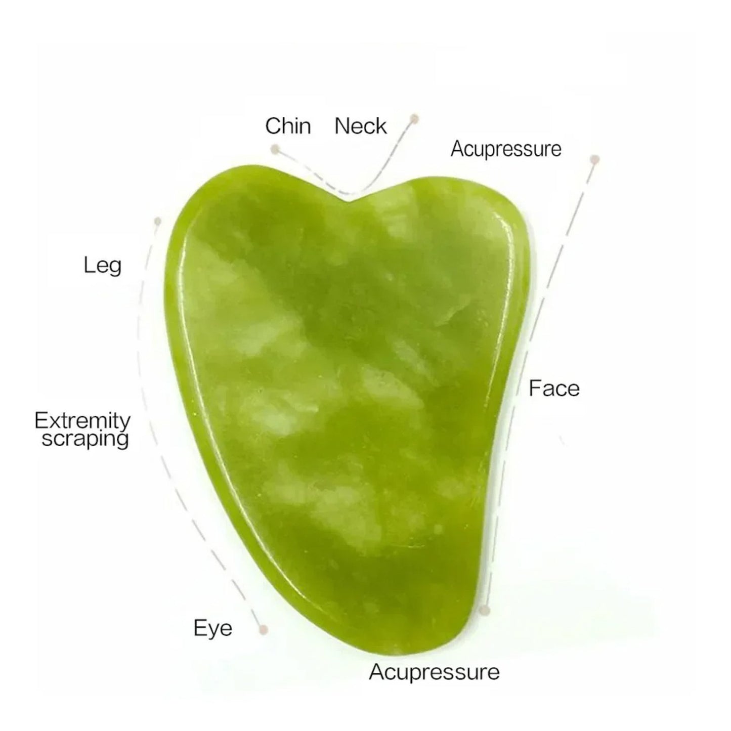 Flawless Jade Roller with Gua Sha Stone
