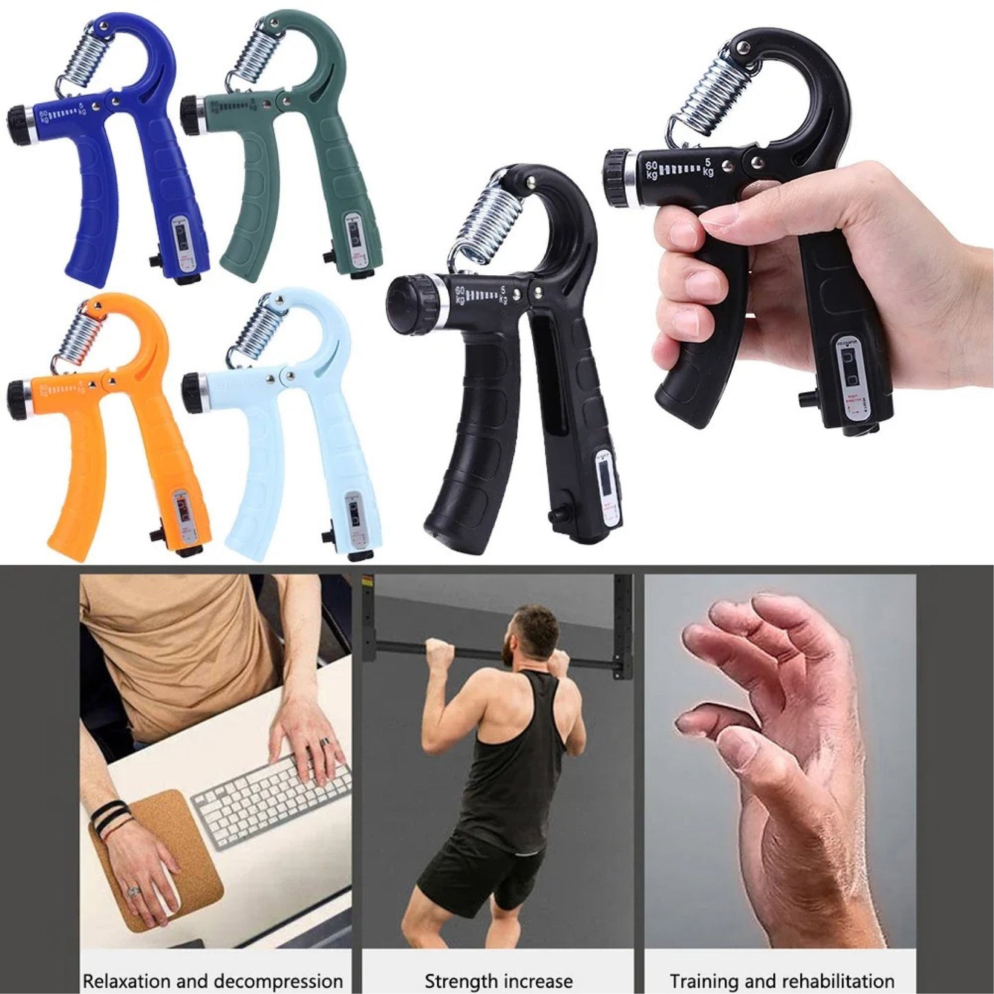 Automatic Counter Hand Gripper