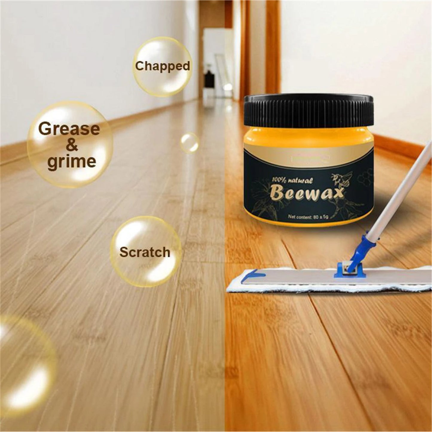 Natural Beewax Nourish and Polish