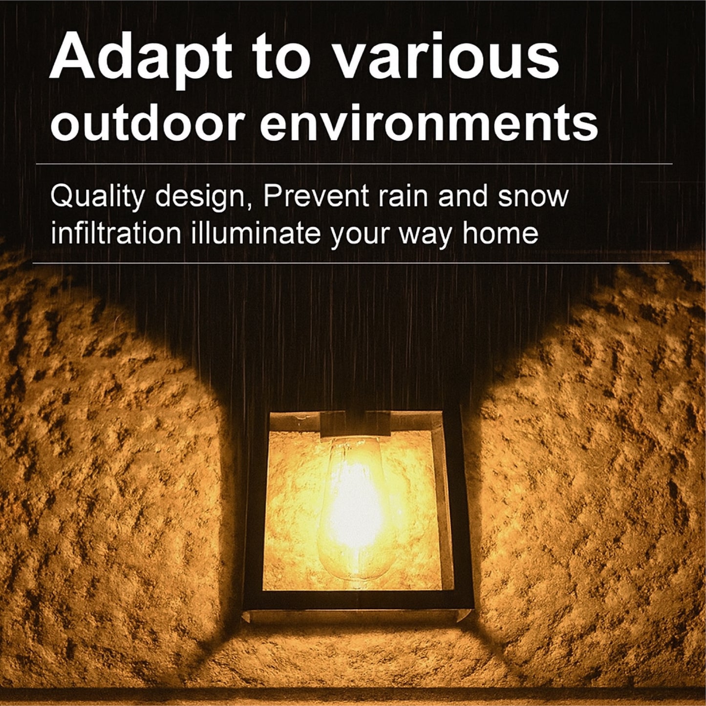 Solar Charge Motion Sensor Solar Waterproof Wall Lamp