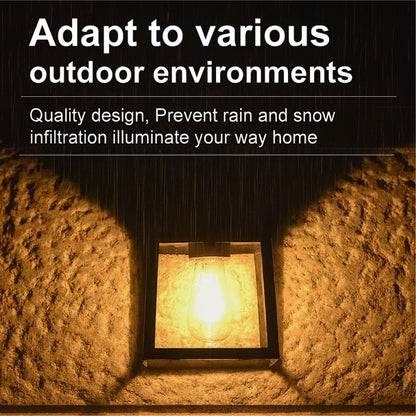 Solar Charge Motion Sensor Solar Waterproof Wall Lamp