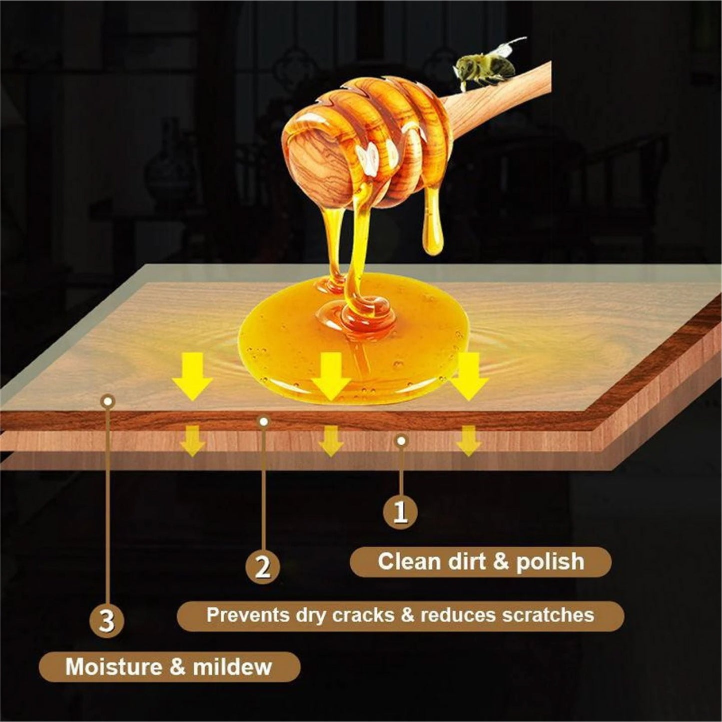 Natural Beewax Nourish and Polish