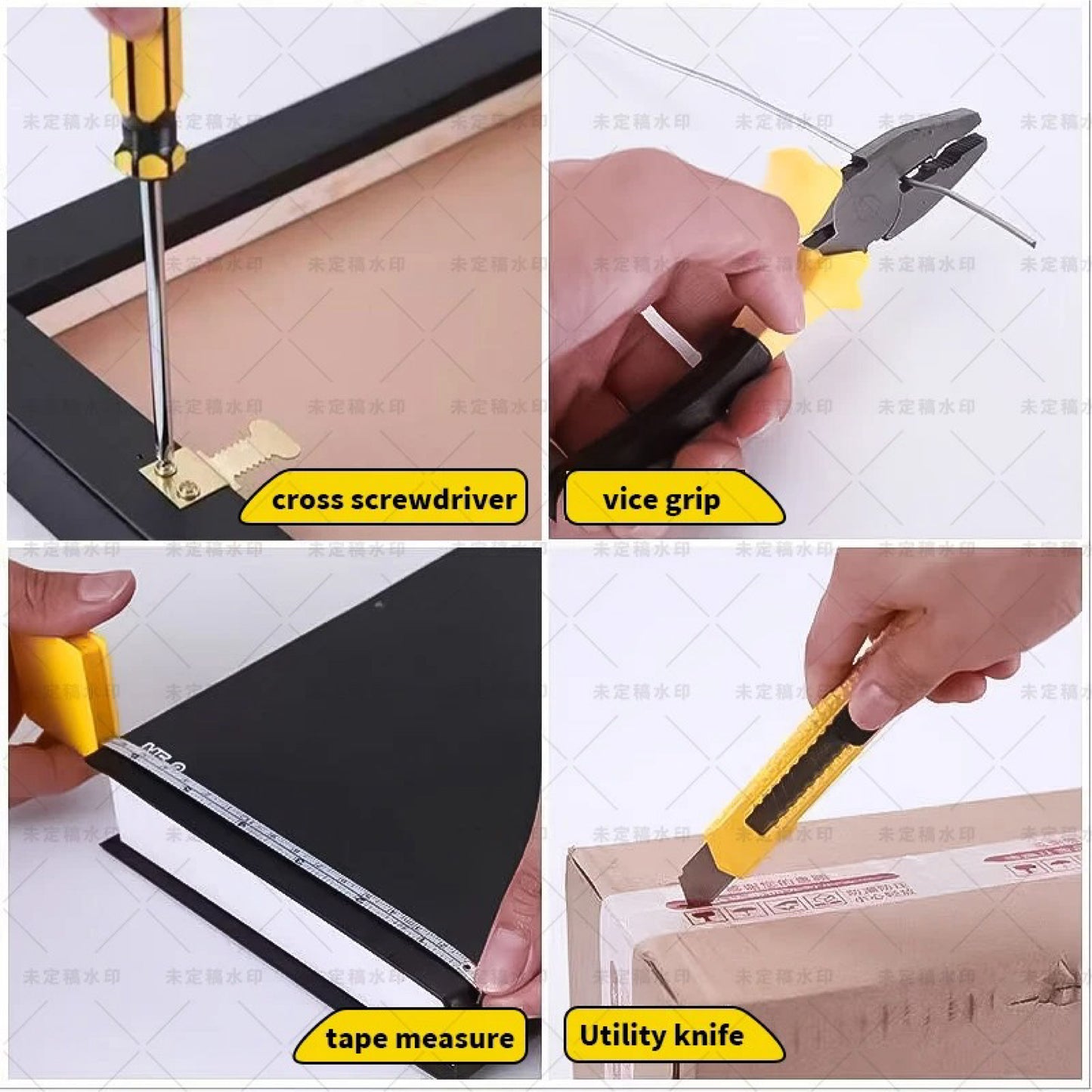 8 PCS professional toolset with box