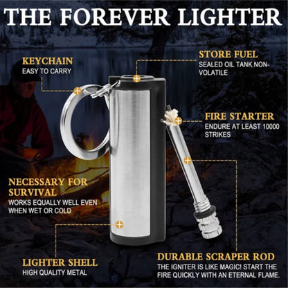 Fire Starter Flint Match Lighter