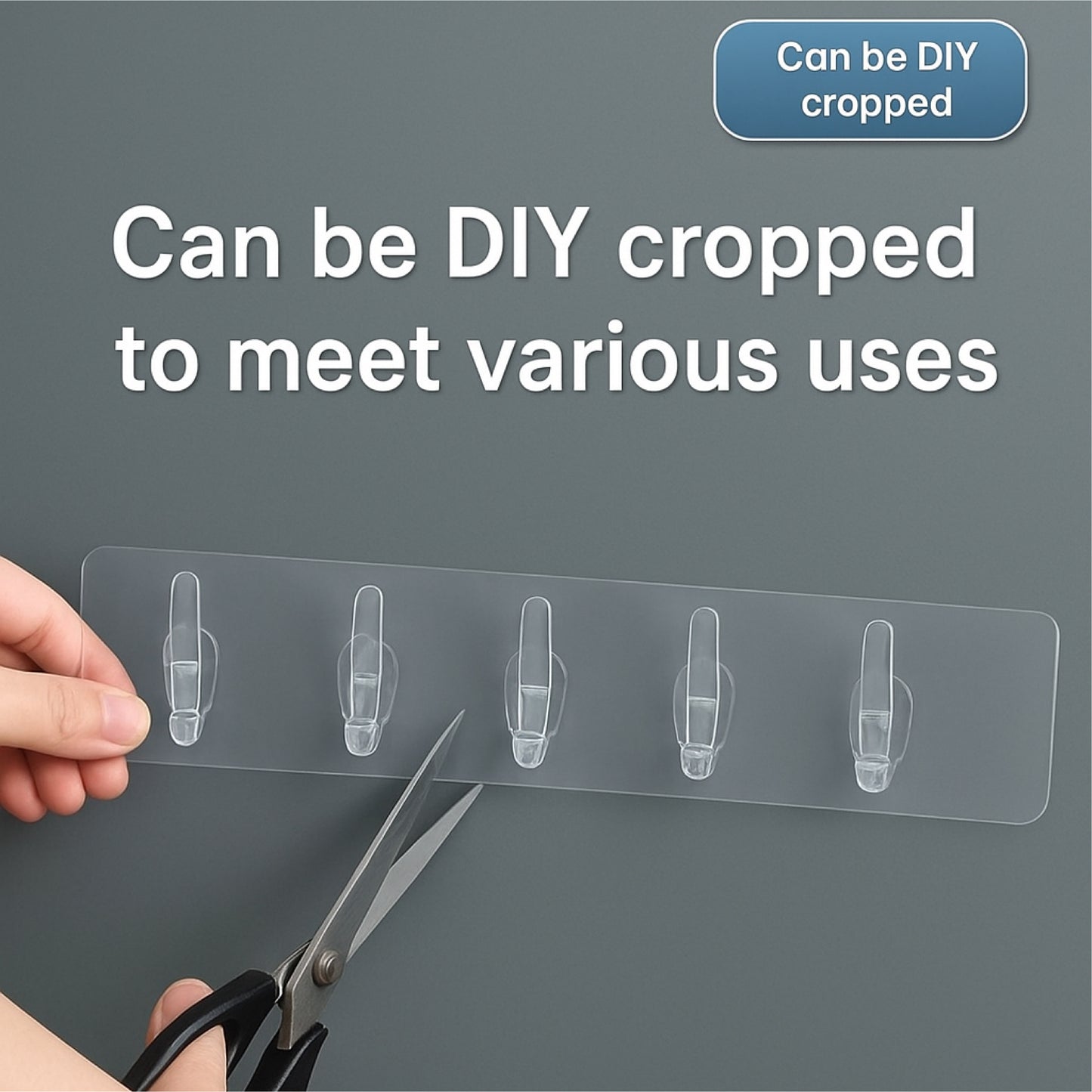 Transparent 6 Row Hooks