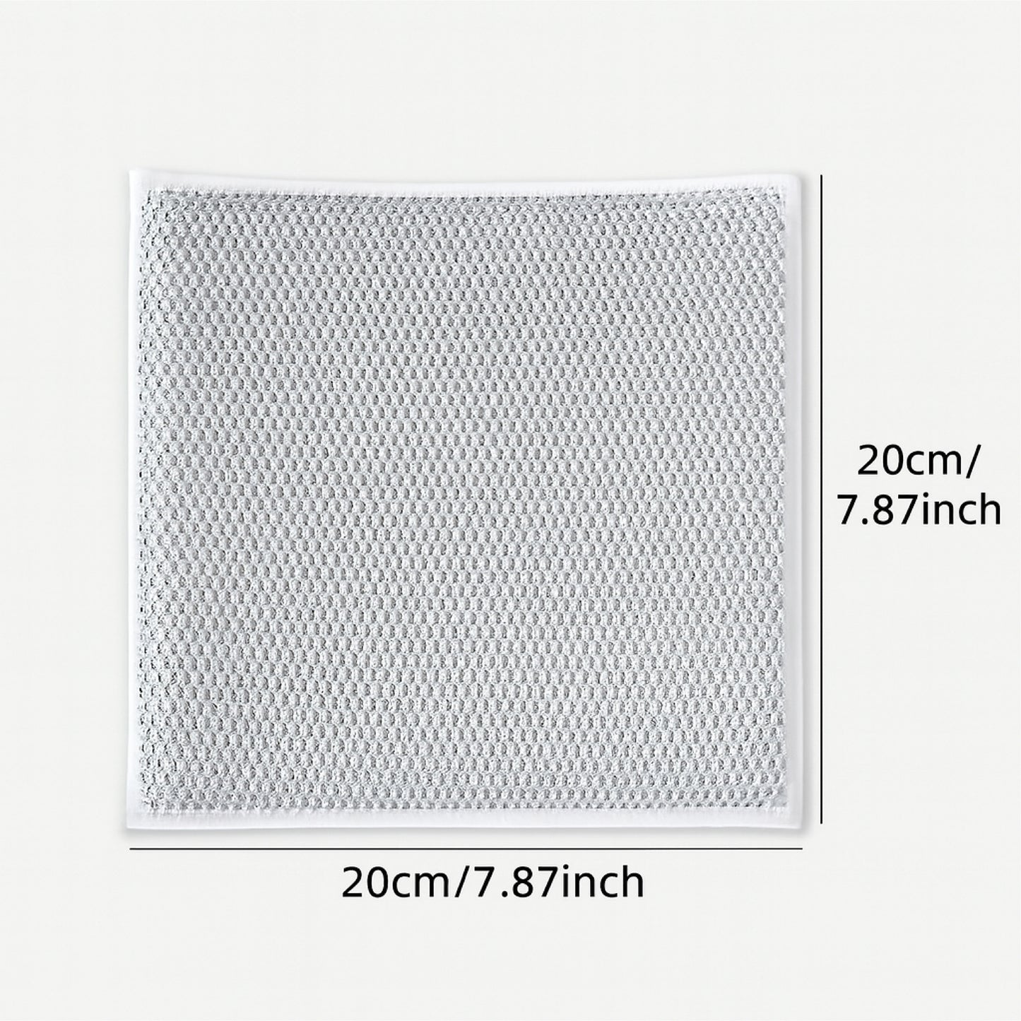 Pack of 10 Kitchen Steel Mesh Wire DisWasher Cleaning Cloth Piece
