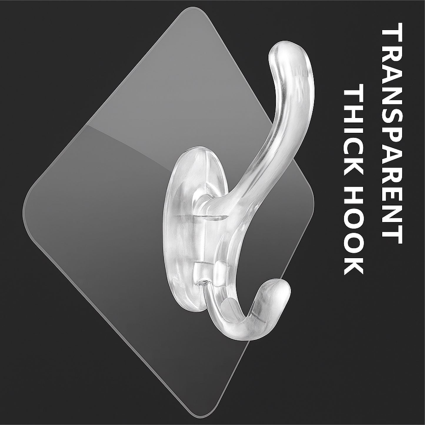 Transparent 6 Row Hooks