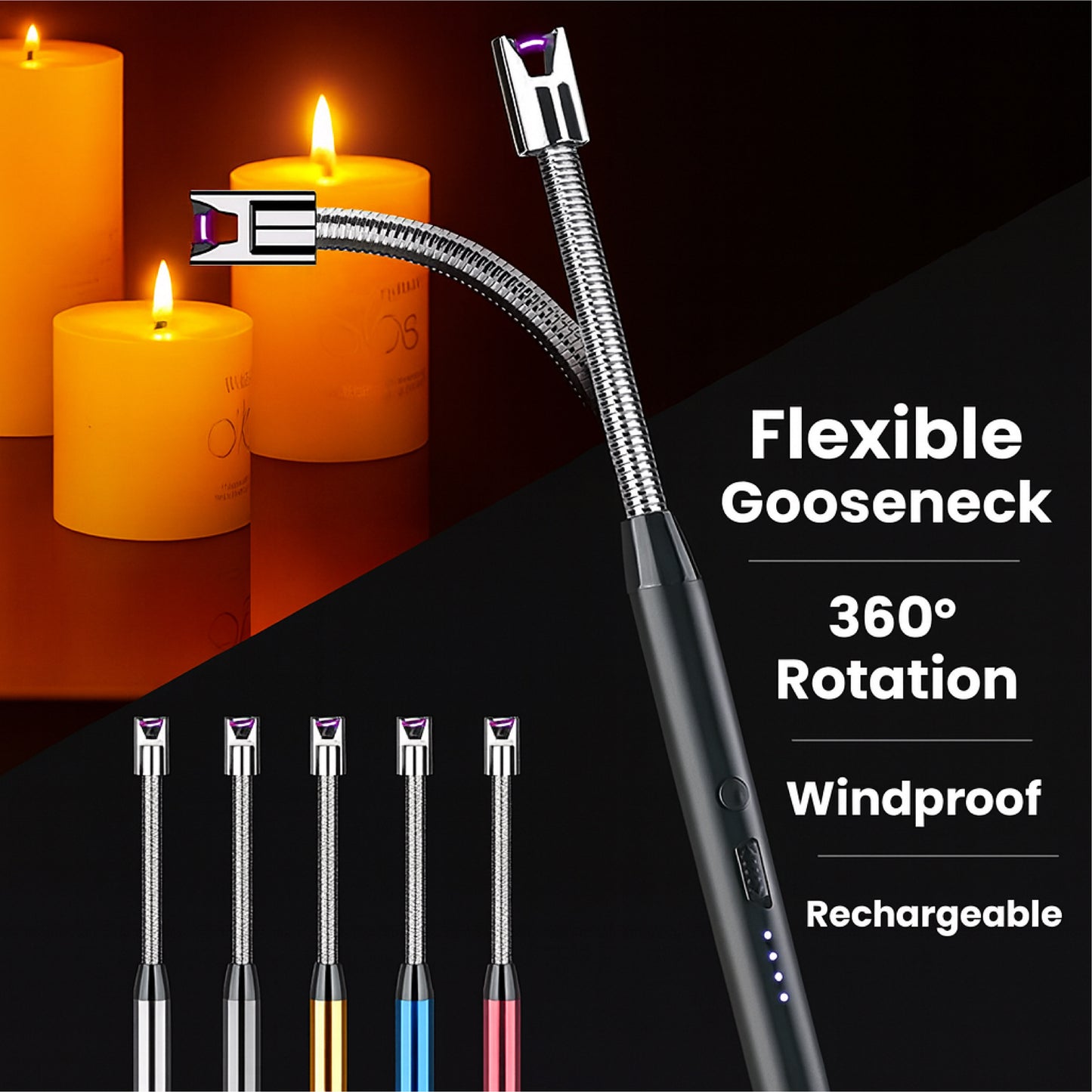 Arc Chargeable Kitchen Lighter